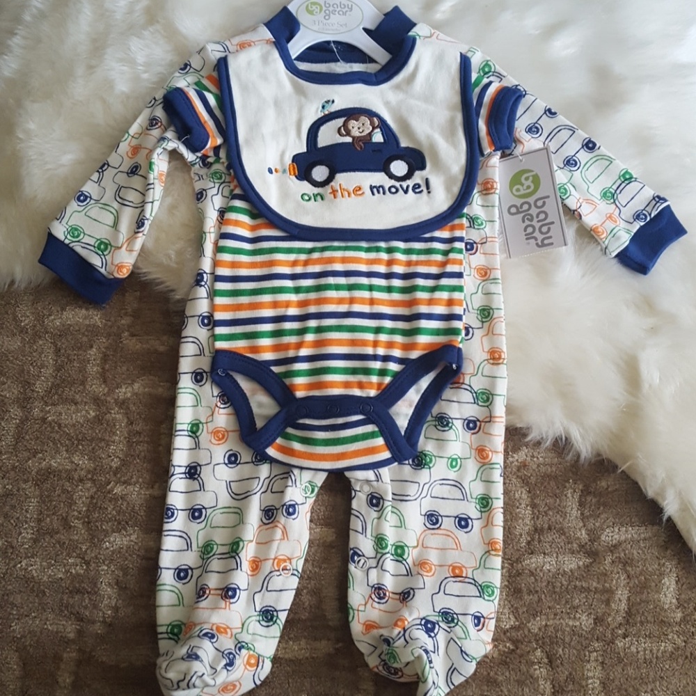 Baby Gear 3 Pc Set NEW